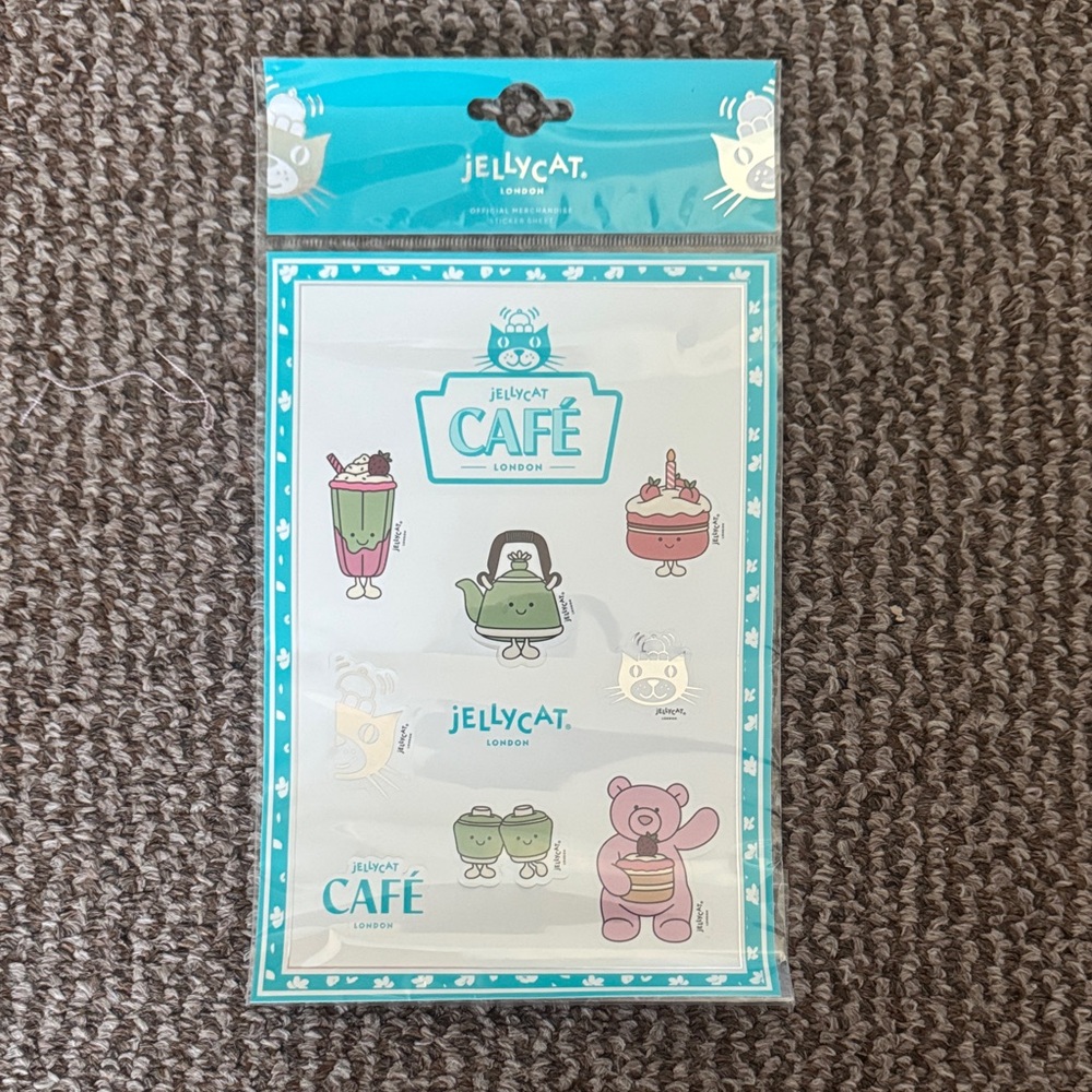 Jellycat Cafe Stickers